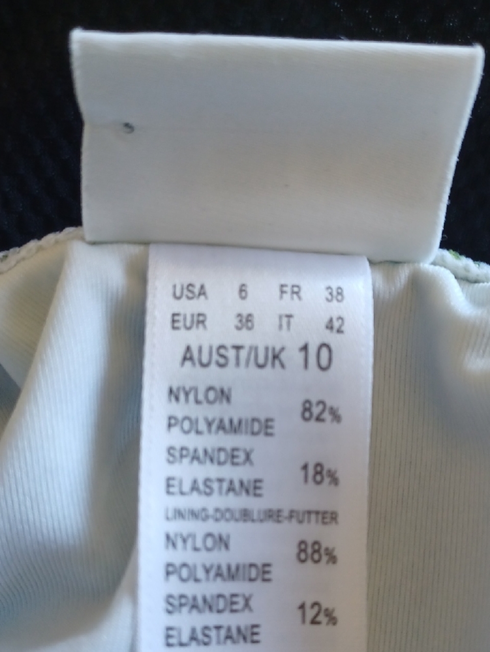 Jets Australia High Neck One Piece Swimsuit - Picture 8 of 12